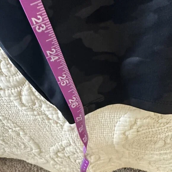 Simply Vera Vera Wang leggings black camo detail women's plus 1X - Picture 7 of 7